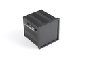 PT-250 Din Panel Enclosure / Black / Black Panel  