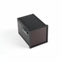 PT-260 Din Panel Enclosure ( Black) Red Panel