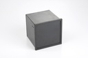 PT-280 Din Panel Enclosure Black Black with Board Lug