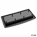 [PT-340-0-0-S-0] PT-340 Metal Kabin için Panel (Siyah)+