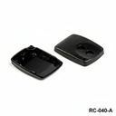 [RC-040-A-0-S-0] RC-040 Pocket Size Enclosure / Control Box ( Black, Dual buttons ) 