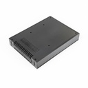 [RM-201-0-0-S-0] RM-201 19" 1U Rack Mounted Enclosure (Black, Mounting Ear)