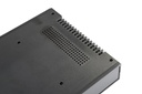 [RM-201-0-0-S-0] RM-201 19" 1U Rack Mounted Enclosure (Black, Mounting Ear)++