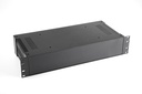 [RM-202-0-0-S-0] RM-202 19" 2U Rack Mounted Enclosure (Black, Mounting Ear)