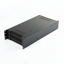 [RM-202-0-0-S-0] RM-202 19" 2U Rack Tipi Kutu (Siyah, Montaj Kulaklı)+