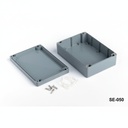 [SE-050-0-0-D-0] SE-050 IP-67 Contalı Kutu (Koyu Gri) Parçalı