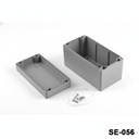 [SE-056-0-0-D-0] SE-056 IP-65 Contalı Kutu (Koyu Gri)+