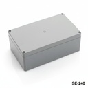 [SE-240-0-0-D-0] SE-240 IP-67 Sealed Enclosure (Dark Gray)