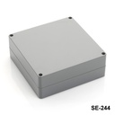 [SE-244-0-0-D-0] SE-244 IP-67 Contalı Kutu (Koyu Gri) 1069