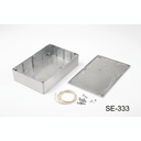 [SE-333-0-0-A-0] SE-333 IP-65 Contalı Aluminyum Kutu+