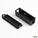 [DM-021-0-0-S-0] DM-021 Wall Mount Sensor Enclosure (Black)+