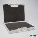 [PC-460-0-0-G-0] PC-460 塑料外壳（浅灰色），带泡沫