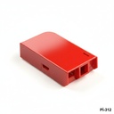 [Pi-312-0-0-K-0] Pi-312 Raspberry Pi ház (piros)