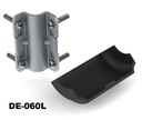 [DE-060-L-0-0-A-B] DE-060 Aluminium Hoek Set ( Witte Afdekking )