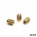 IN-479 M4 x 7.9 mm Genleşen Pirinç Insert+