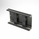 DE-195 P10 Contenitore per display nero (RAL 9005)+