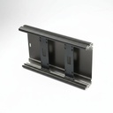 DE-195 P10 Display-Gehäuse Schwarz (RAL 9005)+