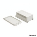 [DM-090-K-0-G-0] DM-090 Wall Mount Enclosure (Light Gray, Closed)+