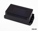 [DM-090-K-0-S-0] DM-090 Wall Mount Enclosure (Black, Closed)