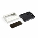 RT-506 Contenitore per guida DIN grigio chiaro (pannello fumé) Pezzi