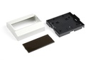 RT-506 DIN Rail Enclosure Light Gray (Smoke Panel) Pieces