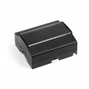 RT-506 Boîtiers rail DIN Noir (panneau transparent)