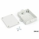[DM-042-0-0-G-0] DM-042 壁式安装外壳（浅灰色）+++