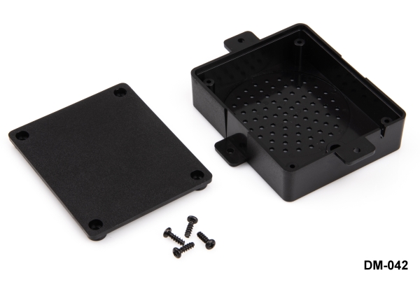[DM-042-0-0-S-0] Caixa de montagem na parede DM-042 ( Preto )