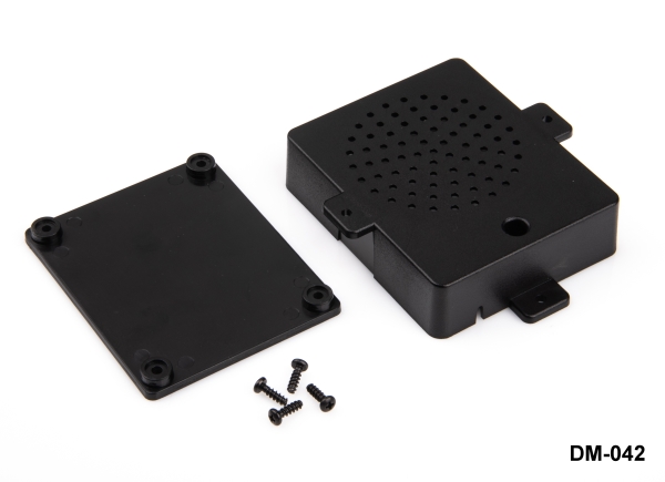 [DM-042-0-0-S-0] DM-042 Custodia per montaggio a parete (nero)