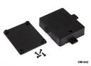 [DM-042-0-0-S-0]  DM-042 Wall Mount Enclosure  (Black )