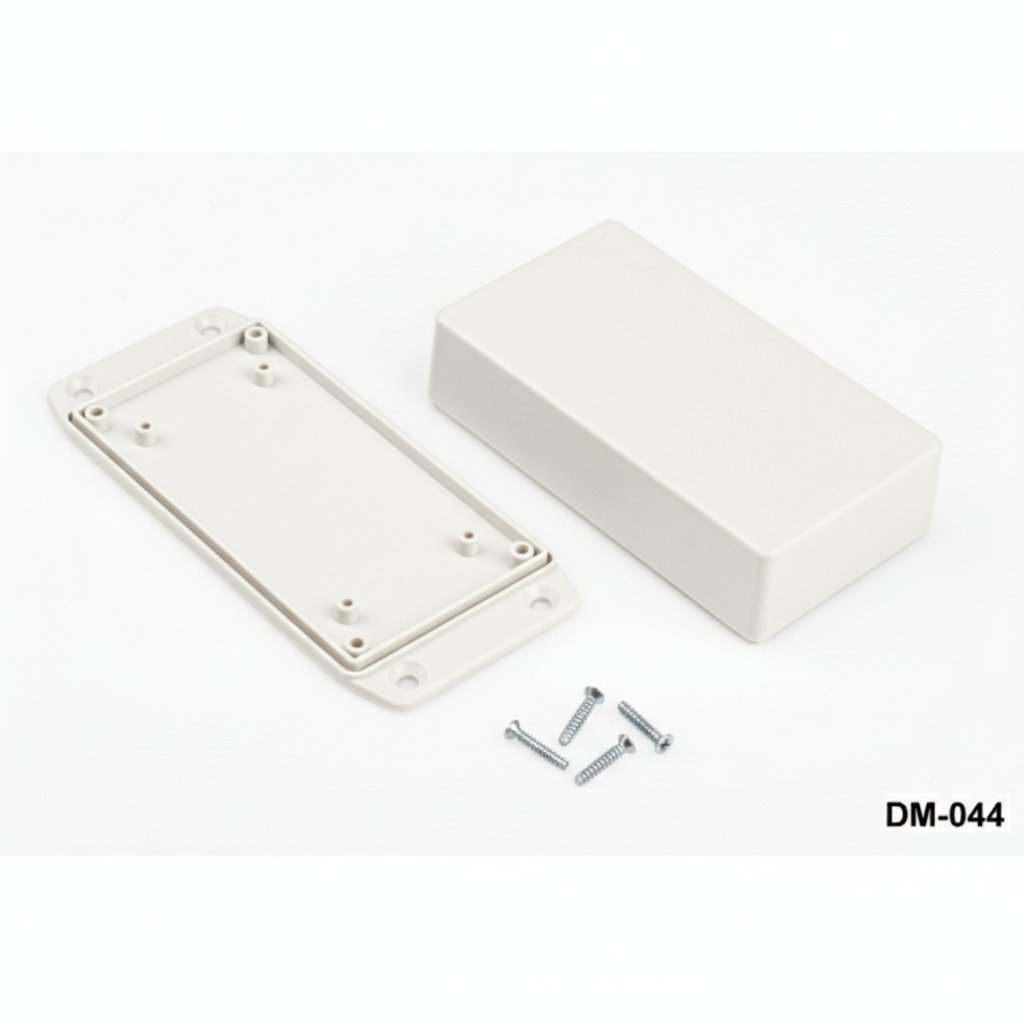 [DM-044-0-0-G-0] DM-044 Custodia per montaggio a parete (grigio chiaro)