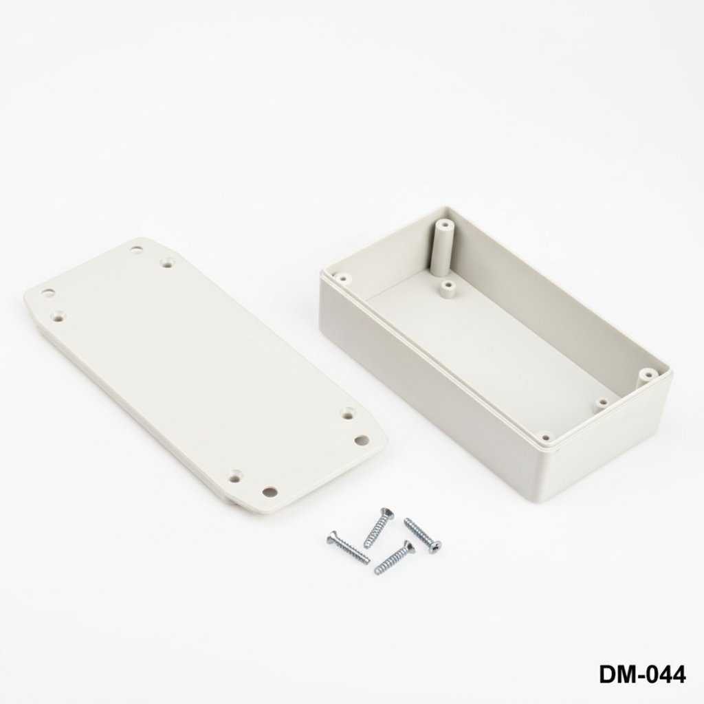 [DM-044-0-0-G-0] DM-044 Custodia per montaggio a parete (grigio chiaro)++