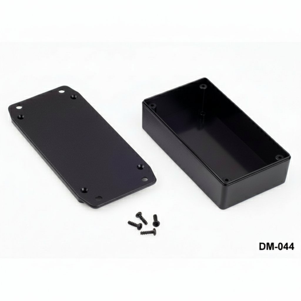 [DM-044-0-0-S-0] Caixa de montagem na parede DM-044 ( Preto )