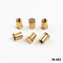 M4 8,3 mm Altıköşe Pirinç insert++