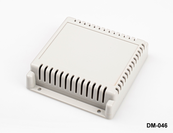 [DM-046-0-0-G-0] Caixa de montagem na parede DM-046 (cinzento claro)