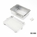 [SE-566-0-0-A-0] 202x142x80mm IP67 Alüminyum Kutu+