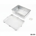 [SE-578-0-0-A-0] 262x182x90mm IP67 Alüminyum Kutu+