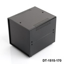 [DT-1515-170-0-S-0] DT-1515 Armadio da tavolo (Nero, 170 mm)+