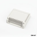 [DM-047-0-0-G-0] DM-047 Wandmontagebehuizing (Lichtgrijs)