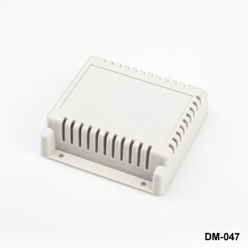 [DM-047-0-0-G-0] Caixa de montagem na parede DM-047 (cinzento claro)+