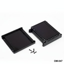 [DM-047-0-0-S-0] DM-047 Caja para montaje en pared (Negro)+