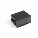 PT-165-24 Din Panel Enclosure (Black) Smoke Panel Model10