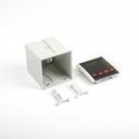 PT-190-24 Panel Tipi Kutu (Açık Gri) Füme Panel Model6 Parçalı