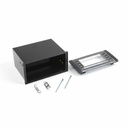 PT-210-24 Panel Tipi Kutu (Siyah) Şeffaf Panel Model3 Parçalı