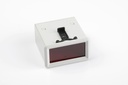 PT-112 Din Panel Enclosure (Light Gray) Red Panel