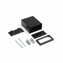 PT-130 Din-Panel-Gehäuse (Schwarz) Black Panel Pieces