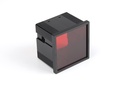 PT-240 Din Panel Enclosure (Black) Red Panel+ (en anglais)