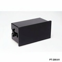 [PT-205-01-K-S-0] PT-205-01  Panel Mounting Enclosure (Black, Fully Closed)
