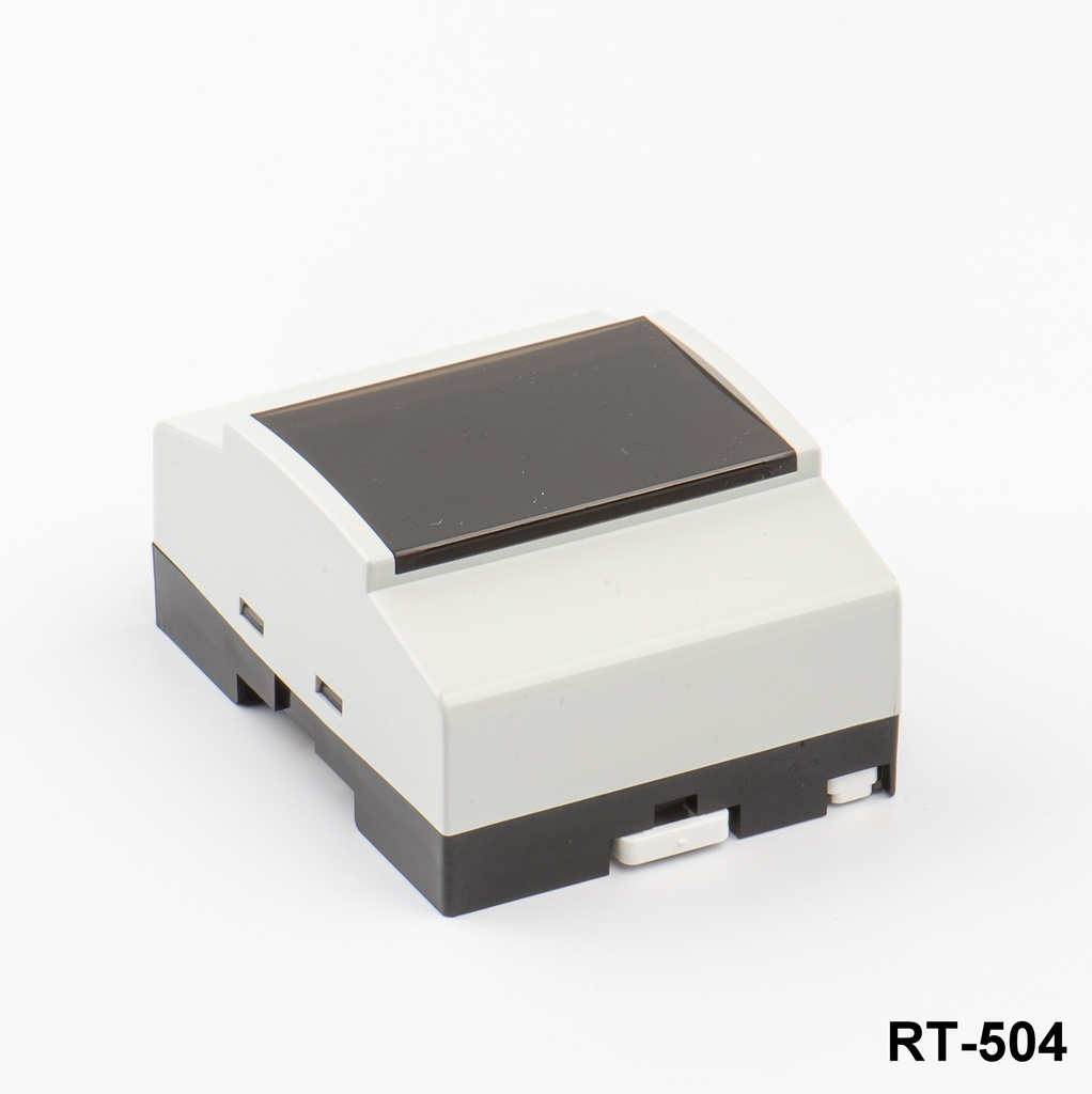 RT-504 Rail Enclosure Light Gray Smoke Panel