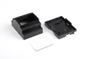 RT-204-24 Rail Enclosure Black A-Closed (Pieces)